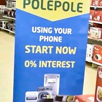 ZERO PERCENT INTEREST